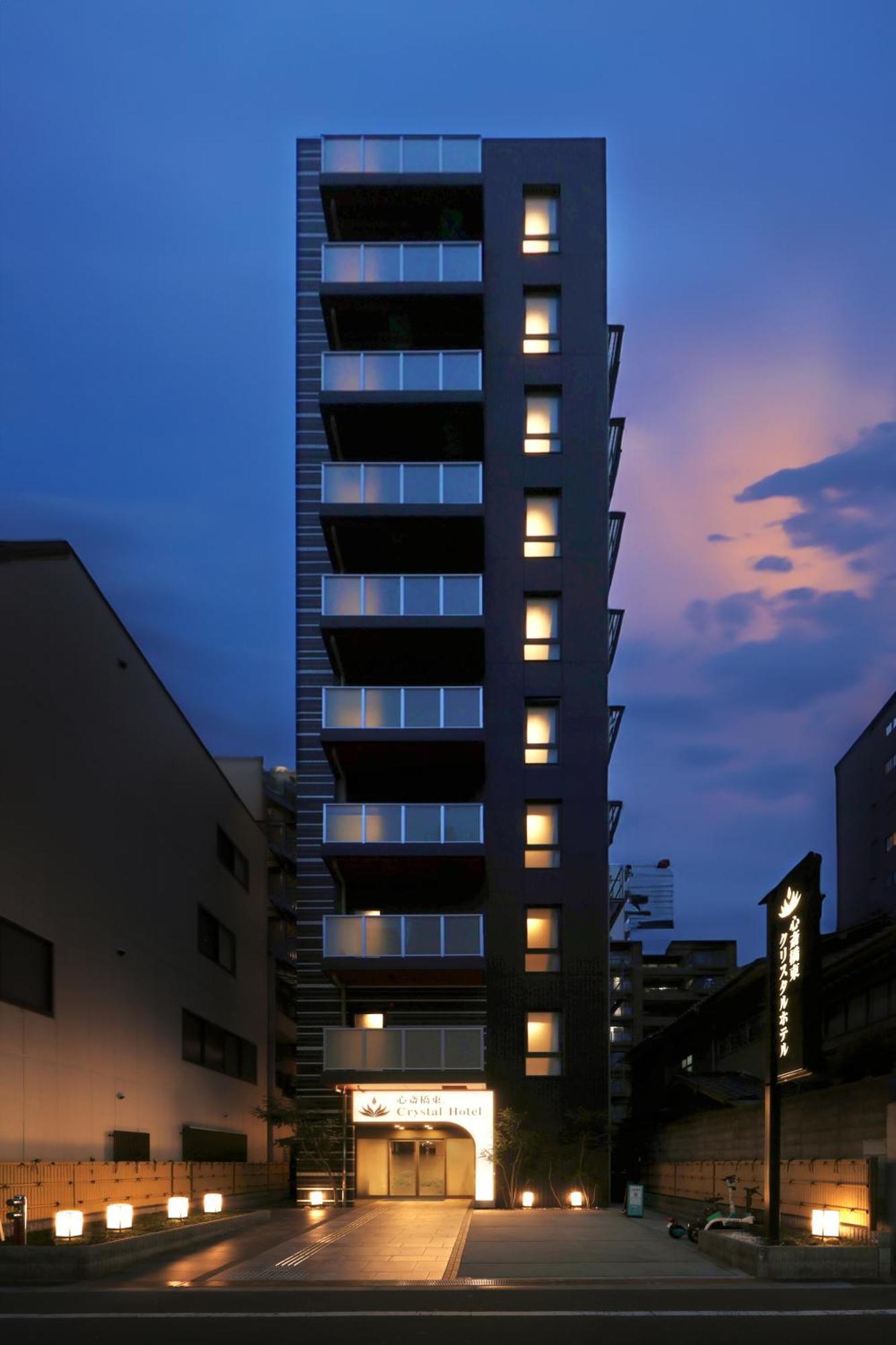 Shinsaibashi-Higashi Crystal Hotel Osaka Exterior photo